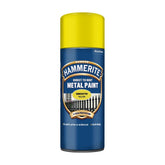 Hammerite Smooth Yellow Spray Paint 400ml Spray Paint